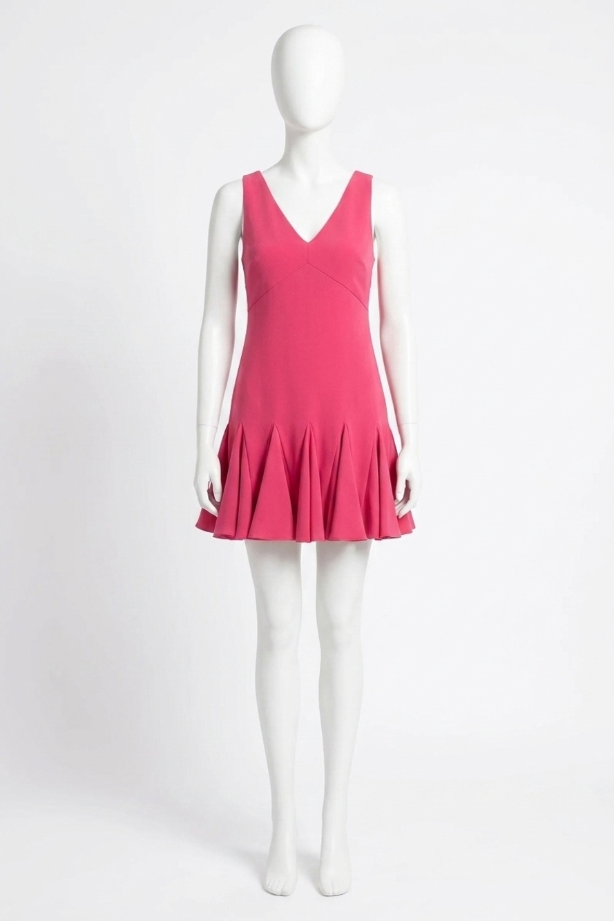 NEW TRINA TURK fiery dress in sparkling watermelon